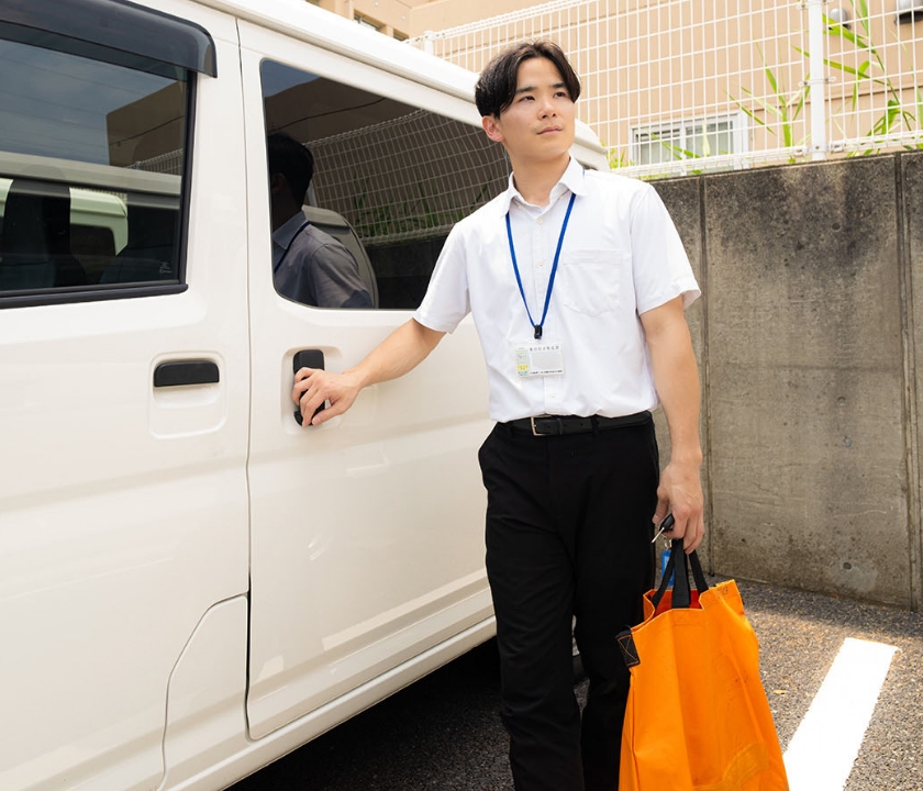 地域の食の安全を守る仕事