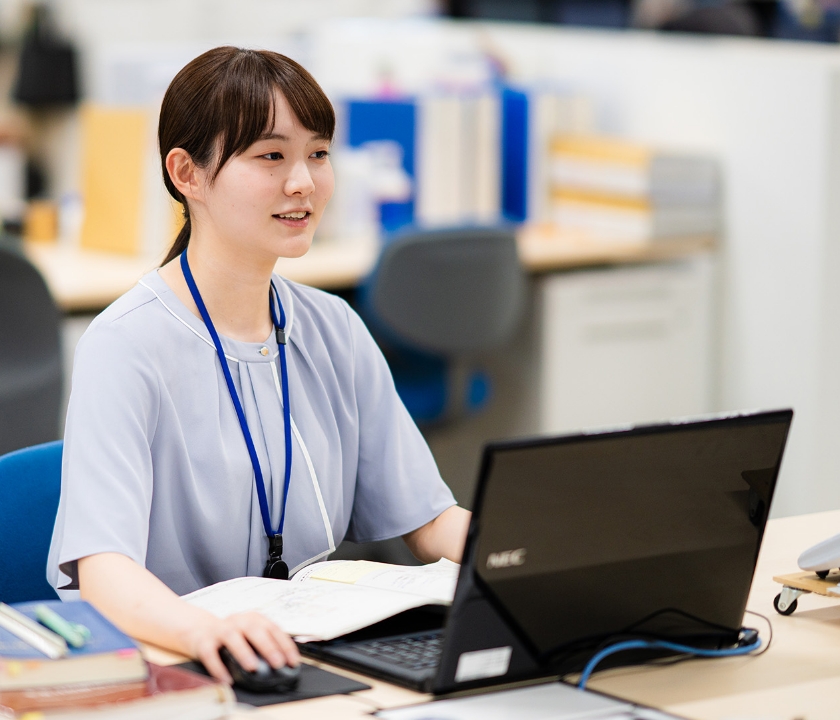 専門知識を活かし、施設を守る仕事に挑戦