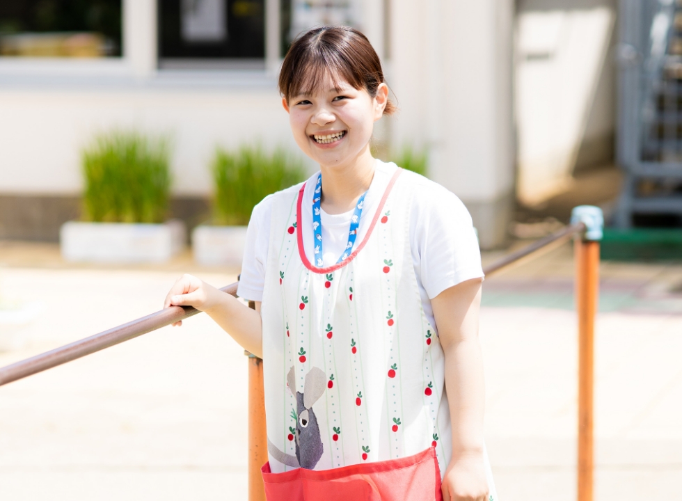 安心の保育環境で、こどもも自分も成長