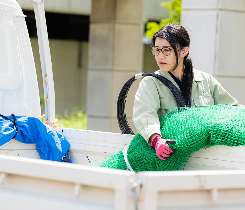 暮らしに密接した環境を守る仕事