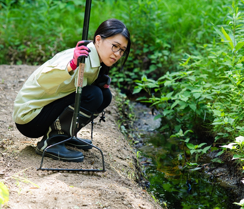 環境分野で地域に貢献する