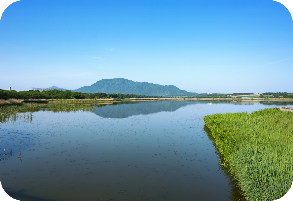 自然と都市が織りなす、<br />
心地よい日常